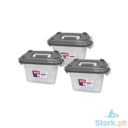 Picture of Essabox Durable Storage Solution 4L Gray