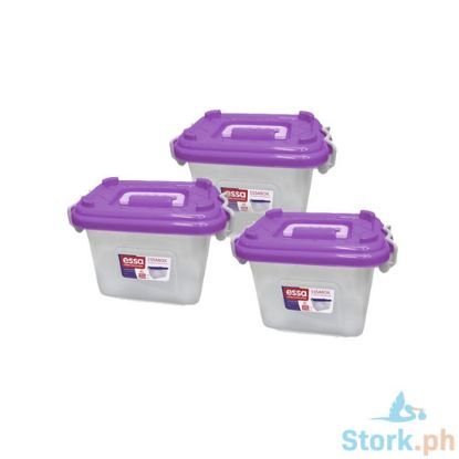 Picture of Essabox Durable Storage Solution 4L Purple