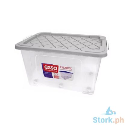 Picture of Essabox Durable Storage Solution 30L Gray