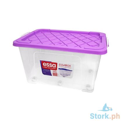 Picture of Essabox Durable Storage Solution 50L Purple