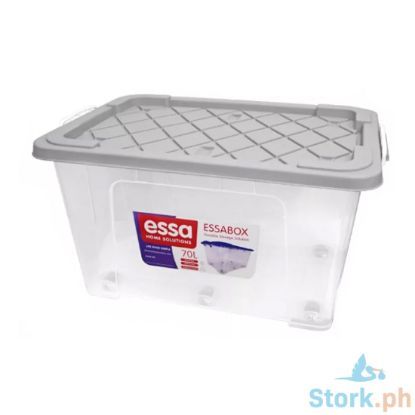 Picture of Essabox Durable Storage Solution 70L Gray