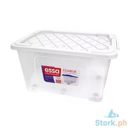 Picture of Essabox Durable Storage Solution 70L White