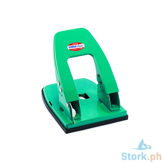 Picture of Hbw Office Heavy Duty Puncher Green