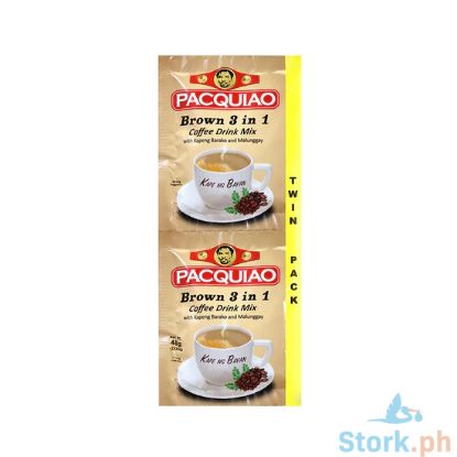 Picture of Pacquiao Brown 3 in 1 Coffee Twin Pack Brown