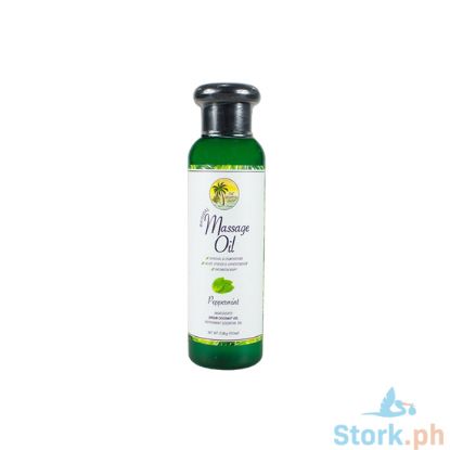 Picture of The Tropical Shop Natural Massage Oil Perppermint 100ml