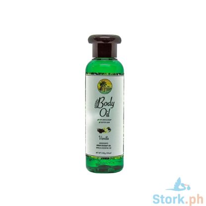 Picture of The Tropical Shop Natural Body Oil Vanilla 100ml