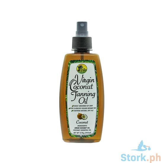 Picture of The Tropical Shop Natural Virgin Coconut Tanning Oil 200ml