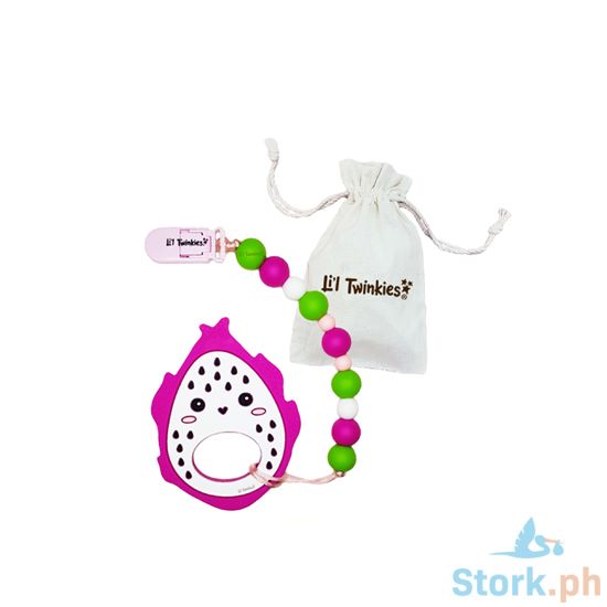 Picture of Li'l Twinkies Teether with Clip-on, Dragonfruit