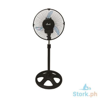 Picture of Asahi LS-9005 9" Stand Fan Black and Blue