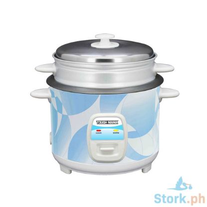Picture of TOUGH MAMA NRC18-2S 1.8L Rice Cooker with Steamer Blue