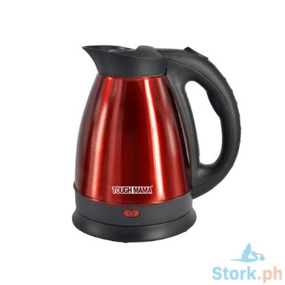 Picture of TOUGH MAMA NTMJK15-SS2CTD 1.5L Stainless Steel Electric Kettle Red