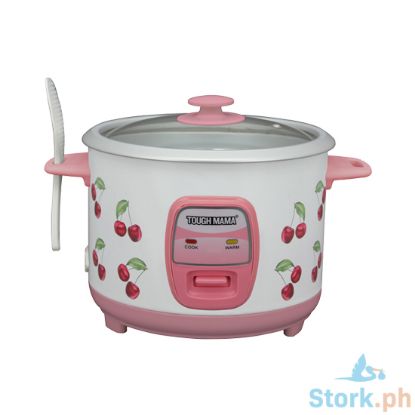 Picture of TOUGH MAMA NTMRC18-CH 1.8L Straight Type Rice Cooker Cherry Design