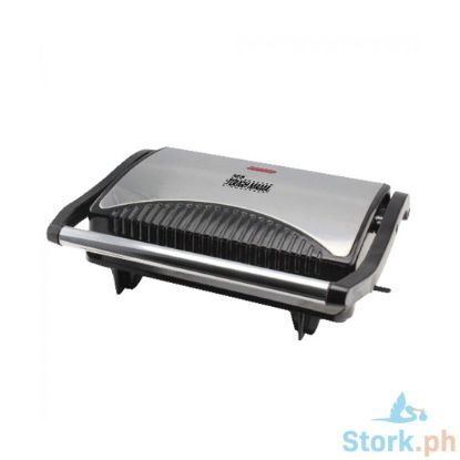 Picture of TOUGH MAMA NTM-SG1 2-in-1 Compact Griller and Sandwich Press Stainless Steel