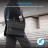 Picture of Promate Apollo-MB Multi-function Messenger Bag with Multiple Zippered Pockets for Tablets and Laptops Black