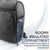 Picture of Promate TrekPack-BP 17.3" Professional Slim Laptop Backpack with Anti-Theft Handy Pocket Black