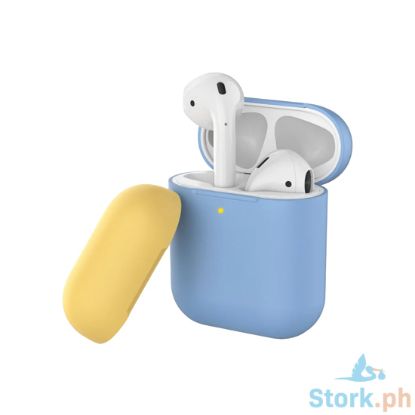 Picture of Promate Silicase Dual-Lid Multi-Design Scratch Resistant Silicon Case For Airpods