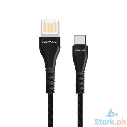 Picture of Promate VigoRay-C Zinc Alloy Reversible Usb-A 2.0 To Usb-C Data & Charge Cable