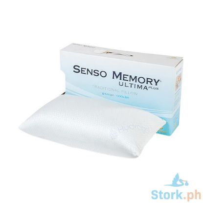 Picture of Uratex Senso Memory® Ultima Plus Traditional Pillow White