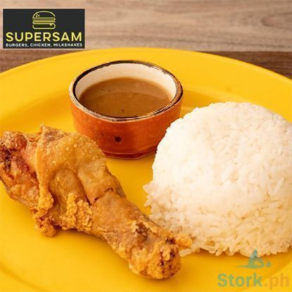 Picture of SuperSam Sam's Crispy Chicken 1PC With Rice