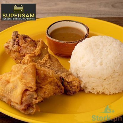 Picture of SuperSam Sam's Crispy Chicken 2PC with Rice