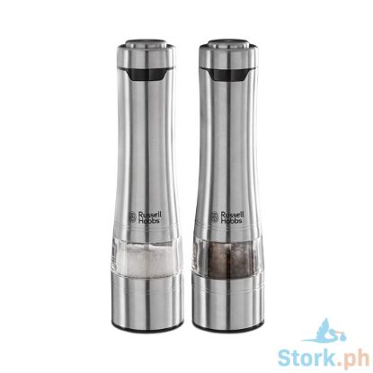 Picture of Russell Hobbs RHPK4100 Electric Salt and Pepper Mills - Stainless Steel