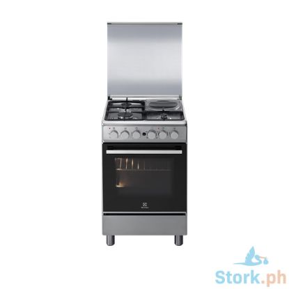 Picture of Electrolux EKM5312X Cooking Range with Mixed Hob and 62L Electric Oven 50cm