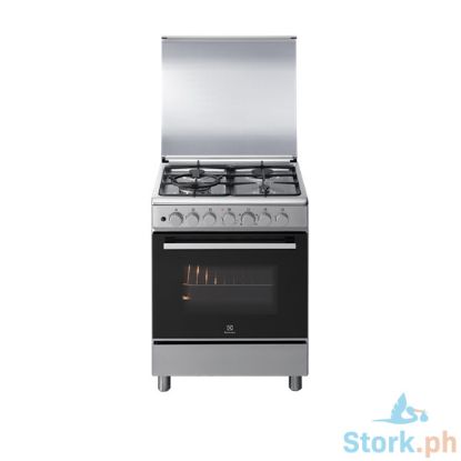 Picture of Electrolux EKG6402X Cooking Range with Gas Hob and 80L Electric Oven 60cm