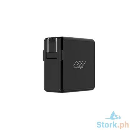 Picture of Innostyle GoMax 2-Port PD/QC USB-C Charger 49.5W - Black