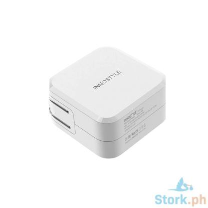 Picture of Innostyle Zeni 2-Port GaN USB-C Charger 65W - White