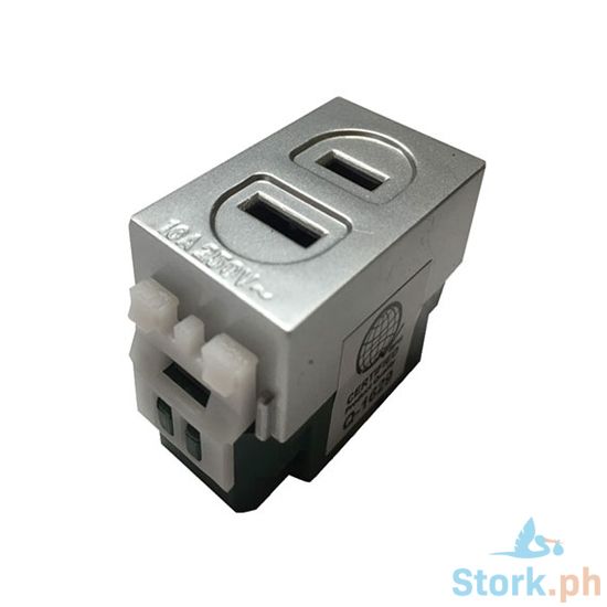 Picture of Eurolux Flat Pin Outlet (Ewof Sg) 16A
