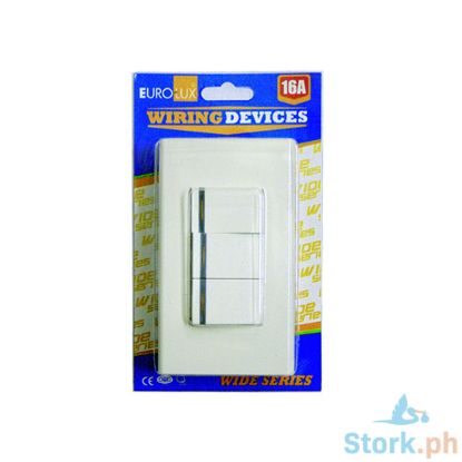 Picture of Eurolux 3 Gang Switch (Ews3Gs) 16A