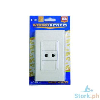 Picture of Eurolux 1 Gang Universal Outlet (Ews1Guo) 16A