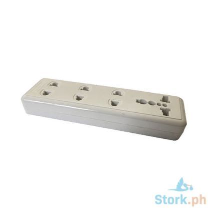 Picture of Eurolux 4 Gang Outlet Surface Mount (Co-10 4G-U) 10A