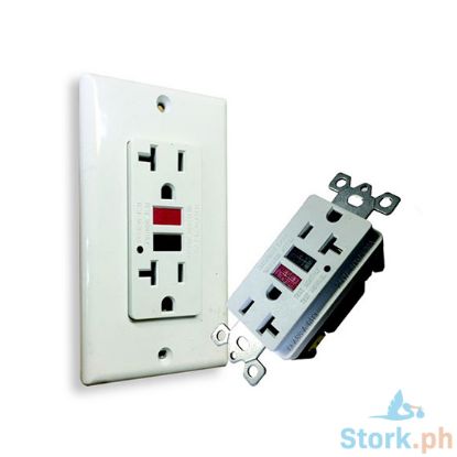 Picture of Eurolux Gfci Outlet With Plate 250V 20A