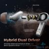 Picture of Soundpeats H2 Hybrid Dual Driver True Wireless Earbuds Grey