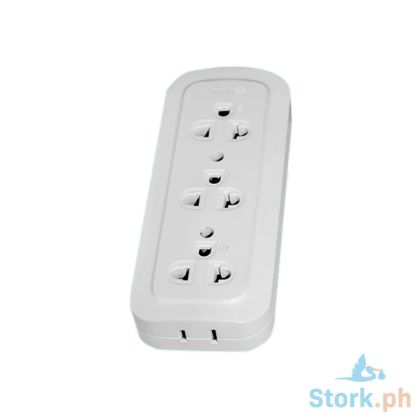 Picture of Omni WSG-003 Surface Convenience Outlet with Ground 10A 250V 3 Gang