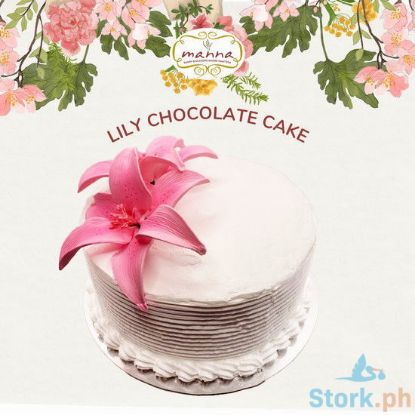 Picture of Manna 9" Lily Chocolate Cake