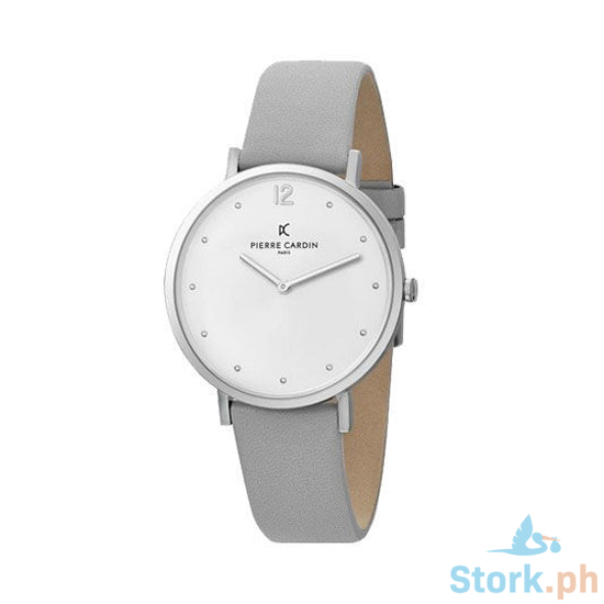 White Gray Leather Watch [+₱6,190.00]