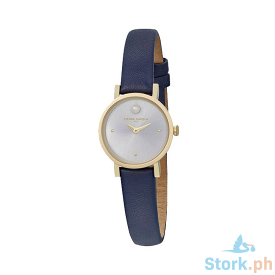 Gold Blue Leather Watch [+₱7,290.00]