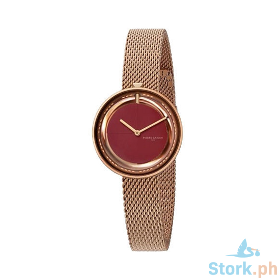 Red Rose Gold Stainless Steel Mesh Watch [+₱11,590.00]