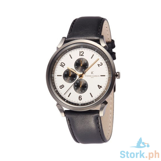 Silver Leather Watch [+₱10,990.00]