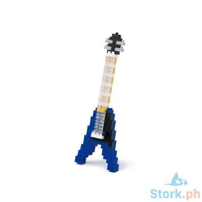Picture of Nanoblock Electric Guitar Blue