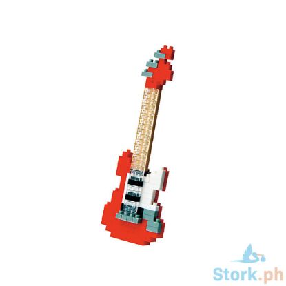Picture of Nanoblock Electric Guitar Red