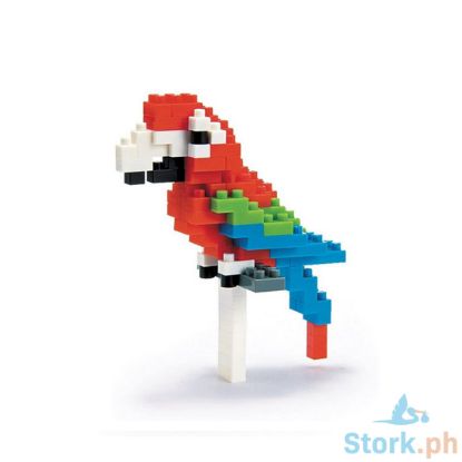 Picture of Nanoblock Red and Green Macaw L2
