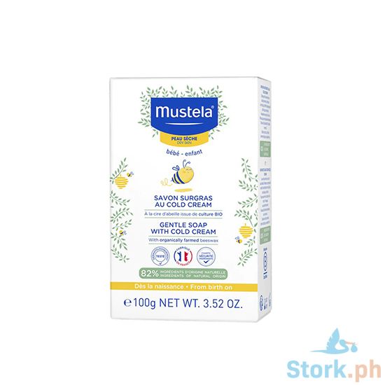 Picture of Mustela Gentle Soap with Cold Cream 100g