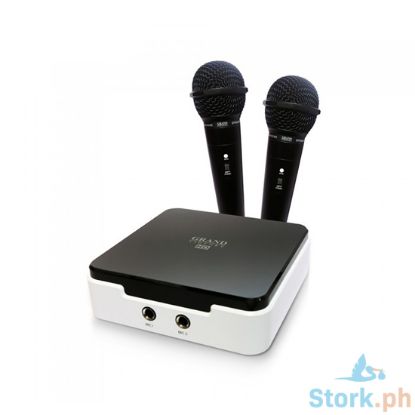 Picture of Grand Videoke Rhapsody 3 Pro Plus V2 | TKR344MP+ with Professional Wired Videoke Microphones