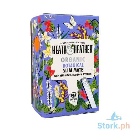 Picture of Heath & Heather Organic Botanical Slim Mate Tea 20 Envelopes