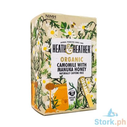 Picture of Heath & Heather Organic Chamomile Tea 20 Envelopes