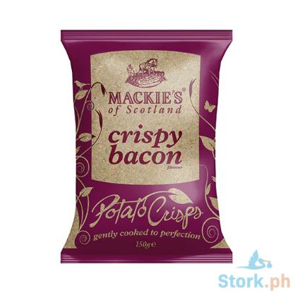 Picture of Mackie's Crips Bacon Potato Crisps 150g