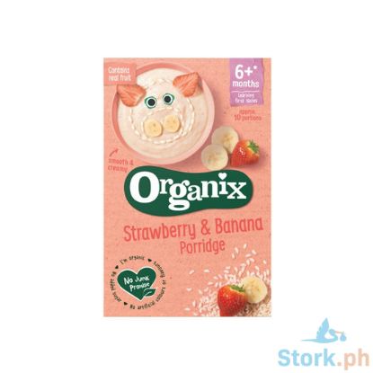 Picture of Oraganix Strawberry & Banana Porridge (Organic) 120g